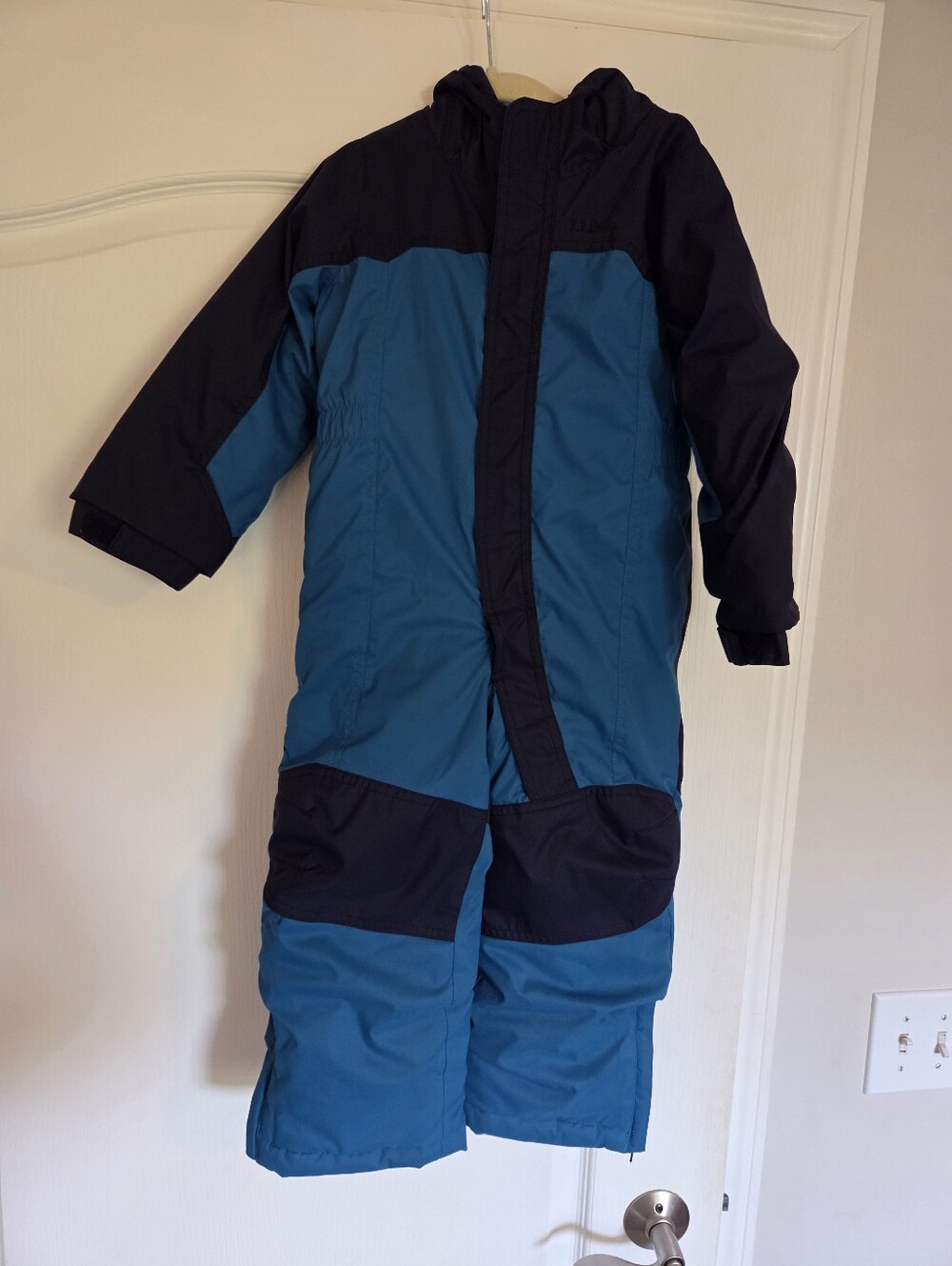 LL Bean Kids Waterproof, Insulated One-Piece Snow Suit, Size 4T
